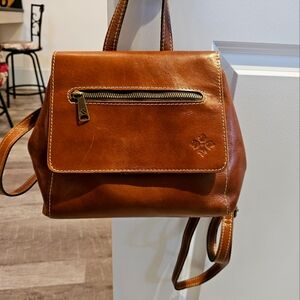 Patricia Nash convertible leather backback/purse